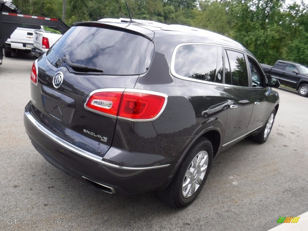 2014 Enclave Leather AWD - Cyber Gray Metallic / Ebony photo #8