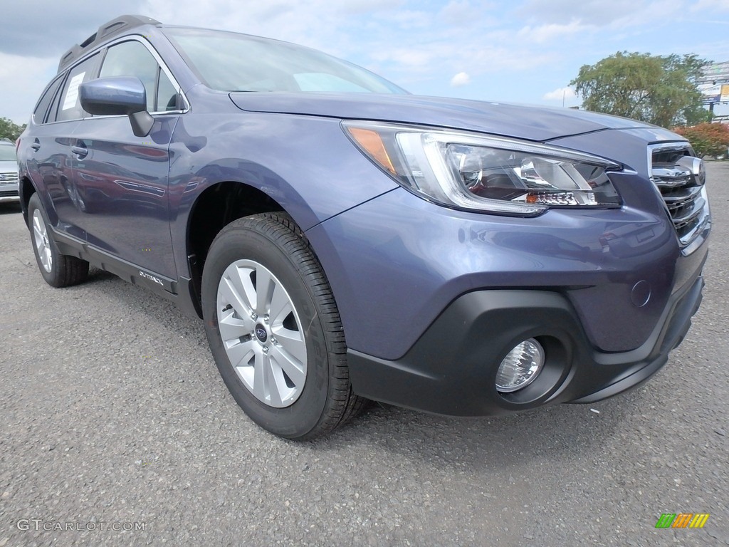 2018 Outback 2.5i Premium - Twilight Blue Metallic / Black photo #1