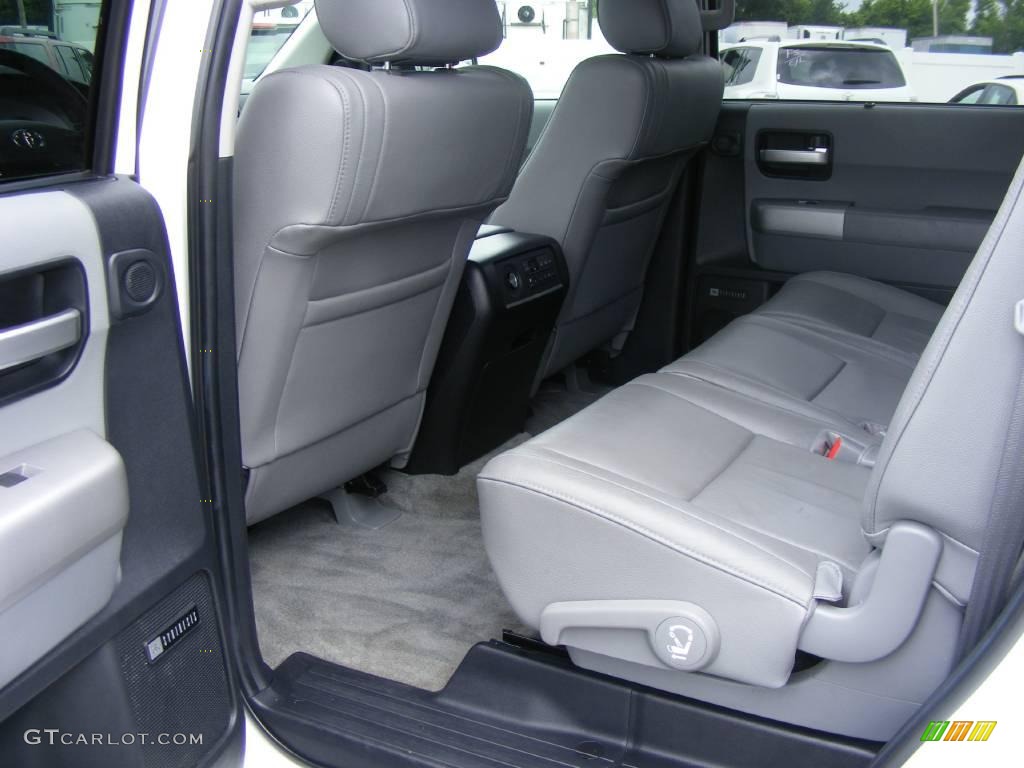 2008 Sequoia Limited - Super White / Graphite photo #6