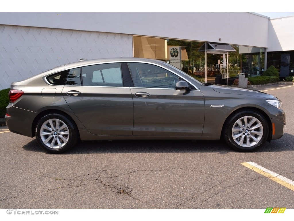 2017 5 Series 550i xDrive Gran Turismo - Callisto Grey Metallic / Mocha photo #2