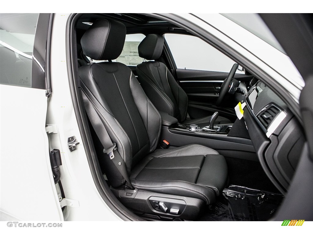 2018 3 Series 330e iPerformance Sedan - Alpine White / Black photo #2