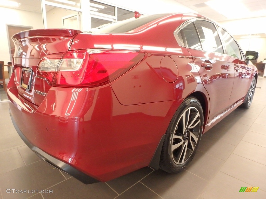 2018 Legacy 2.5i Sport - Crimson Red Pearl / Two-Tone Gray photo #2