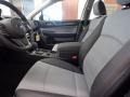 2018 Subaru Legacy Two-Tone Gray Interior Front Seat Photo