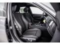 Black 2018 BMW 3 Series 330e iPerformance Sedan Interior Color