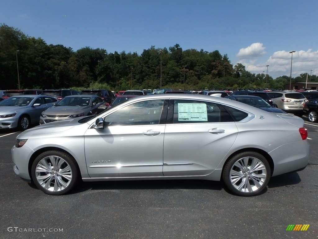 2018 Impala Premier - Silver Ice Metallic / Jet Black photo #8