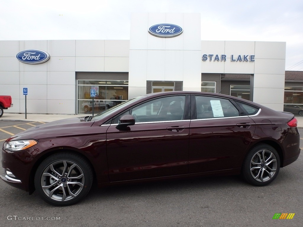 2017 Fusion S - Burgundy Velvet / Ebony photo #1