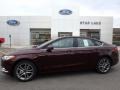 Burgundy Velvet 2017 Ford Fusion S