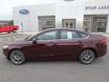 2017 Burgundy Velvet Ford Fusion S  photo #8