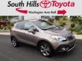 Cocoa Silver Metallic 2013 Buick Encore Leather