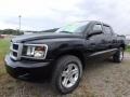 Brilliant Black Crystal Pearl 2011 Dodge Dakota Big Horn Crew Cab 4x4