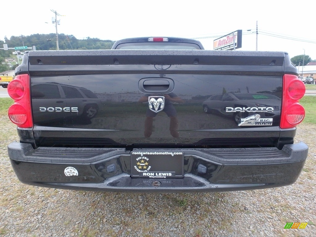 2011 Dakota Big Horn Crew Cab 4x4 - Brilliant Black Crystal Pearl / Dark Slate Gray/Medium Slate Gray photo #5