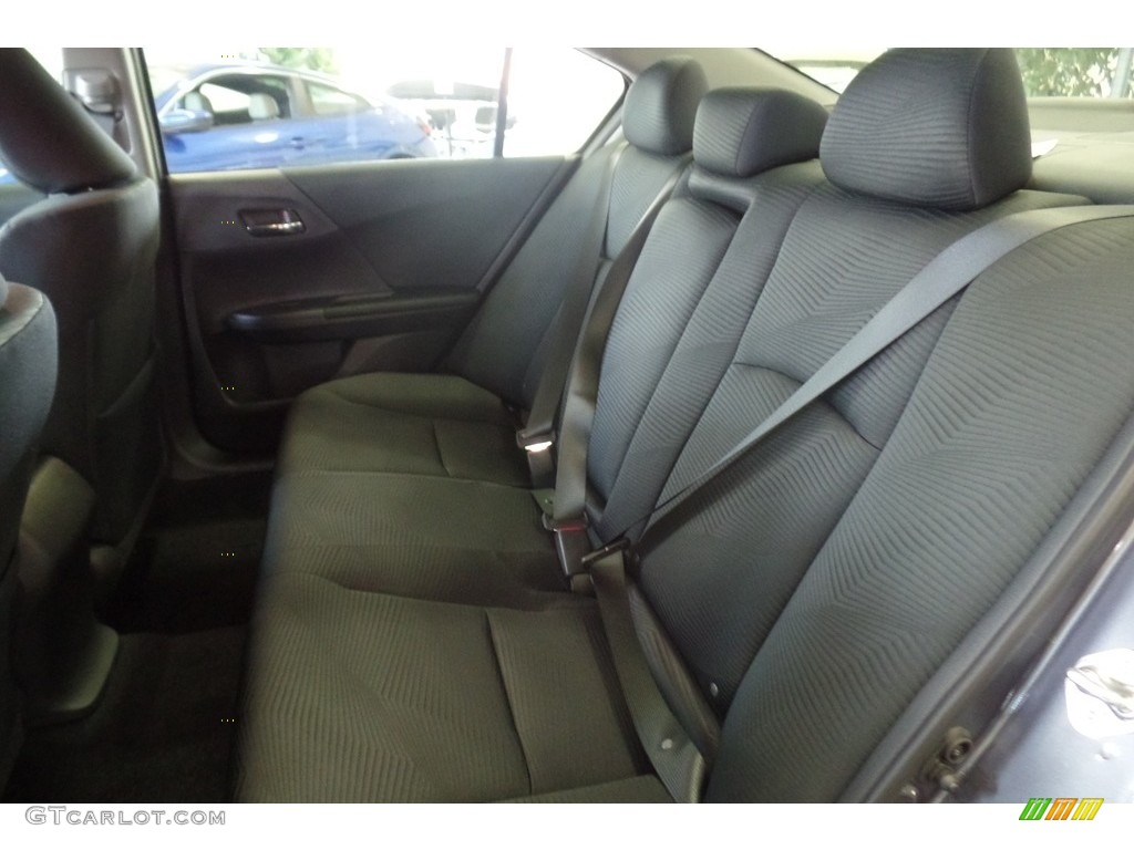 2017 Accord LX Sedan - Modern Steel Metallic / Black photo #8