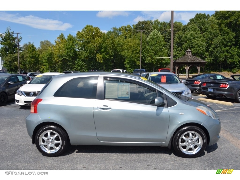 2007 Yaris 3 Door Liftback - Meteorite Metallic / Dark Charcoal photo #2