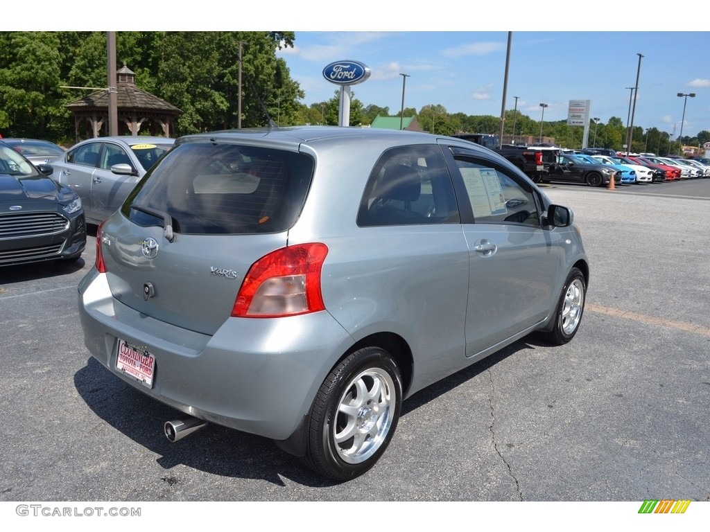 2007 Yaris 3 Door Liftback - Meteorite Metallic / Dark Charcoal photo #3