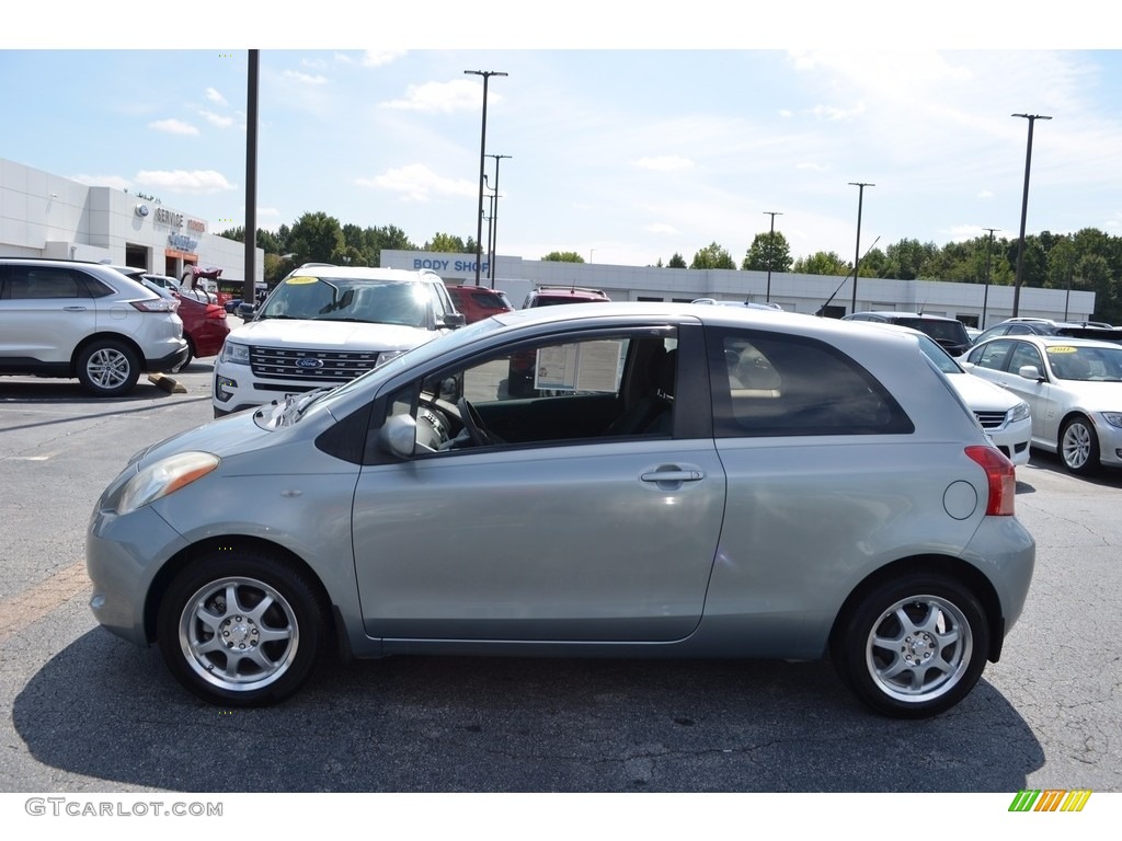 2007 Yaris 3 Door Liftback - Meteorite Metallic / Dark Charcoal photo #6