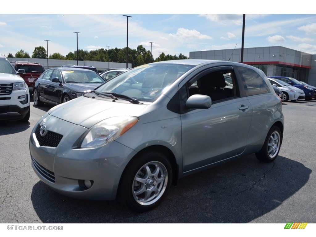 2007 Yaris 3 Door Liftback - Meteorite Metallic / Dark Charcoal photo #7