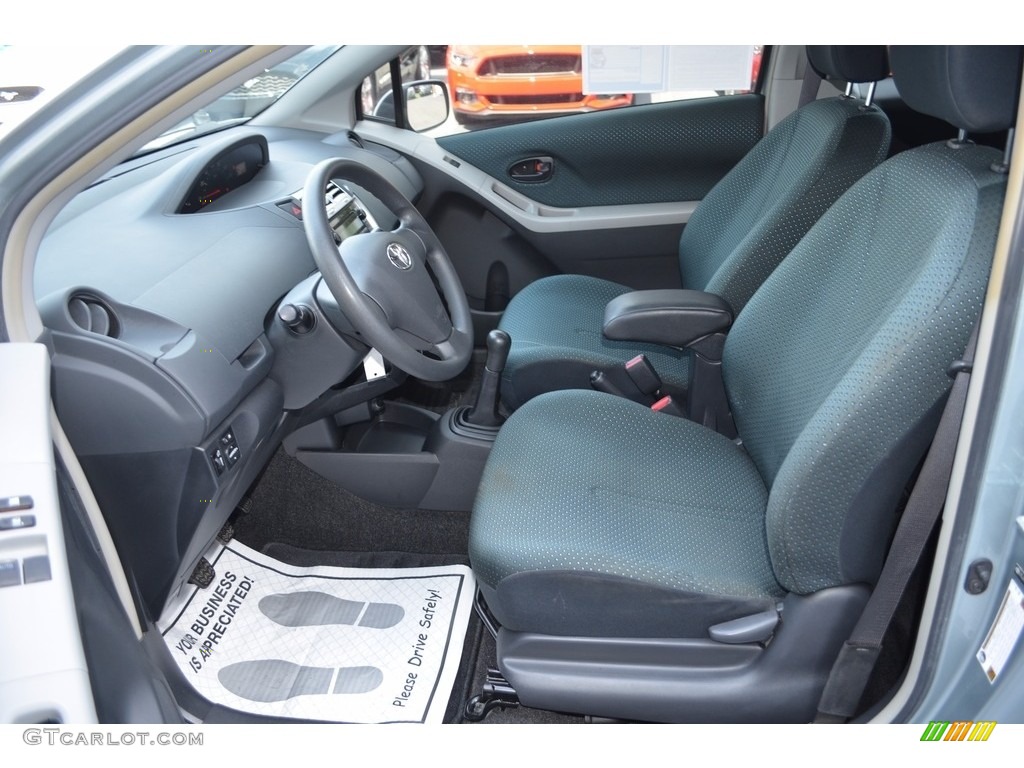2007 Yaris 3 Door Liftback - Meteorite Metallic / Dark Charcoal photo #9