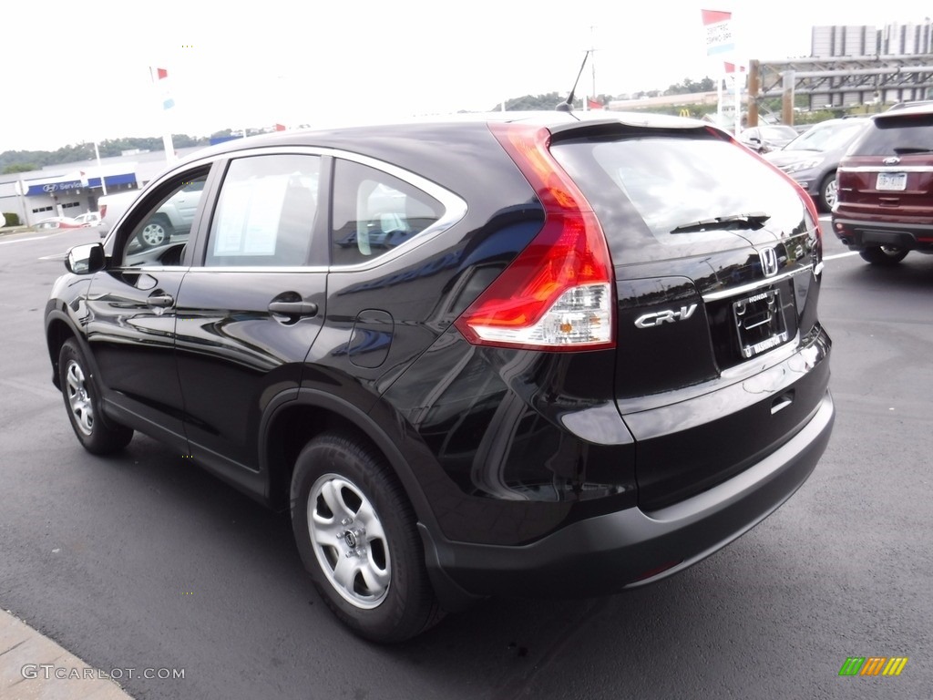 2014 CR-V LX AWD - Crystal Black Pearl / Black photo #7