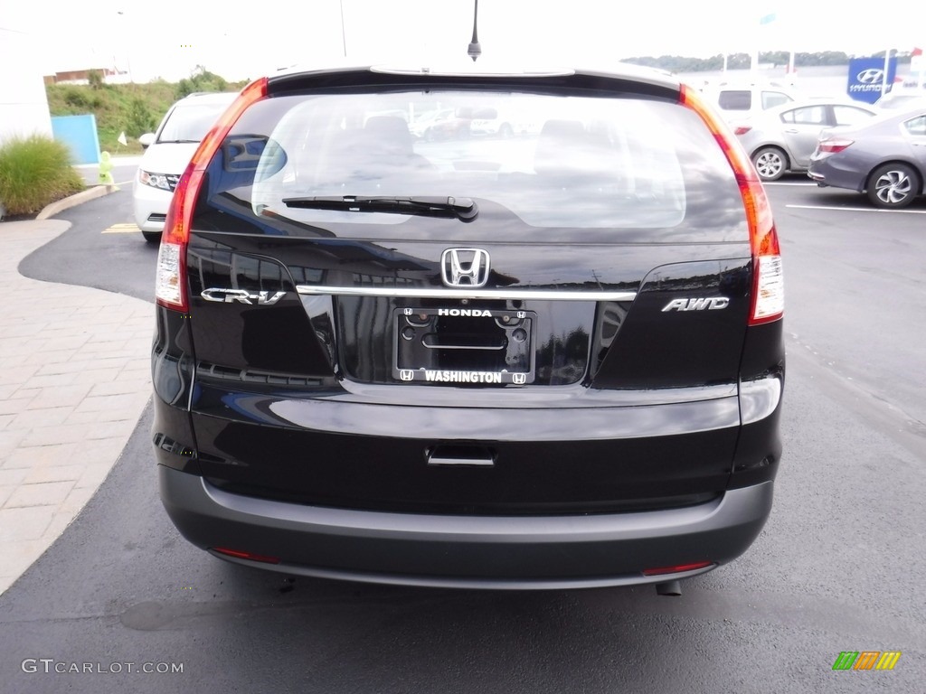 2014 CR-V LX AWD - Crystal Black Pearl / Black photo #8