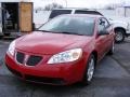 2007 Crimson Red Pontiac G6 V6 Sedan  photo #1