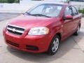Sport Red - Aveo LS Sedan Photo No. 1