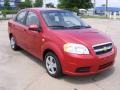 Sport Red - Aveo LS Sedan Photo No. 4