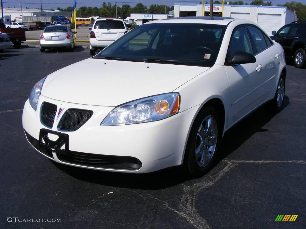 2007 G6 GT Sedan - Ivory White / Ebony photo #1