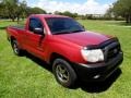 2006 Impulse Red Pearl Toyota Tacoma Regular Cab  photo #14