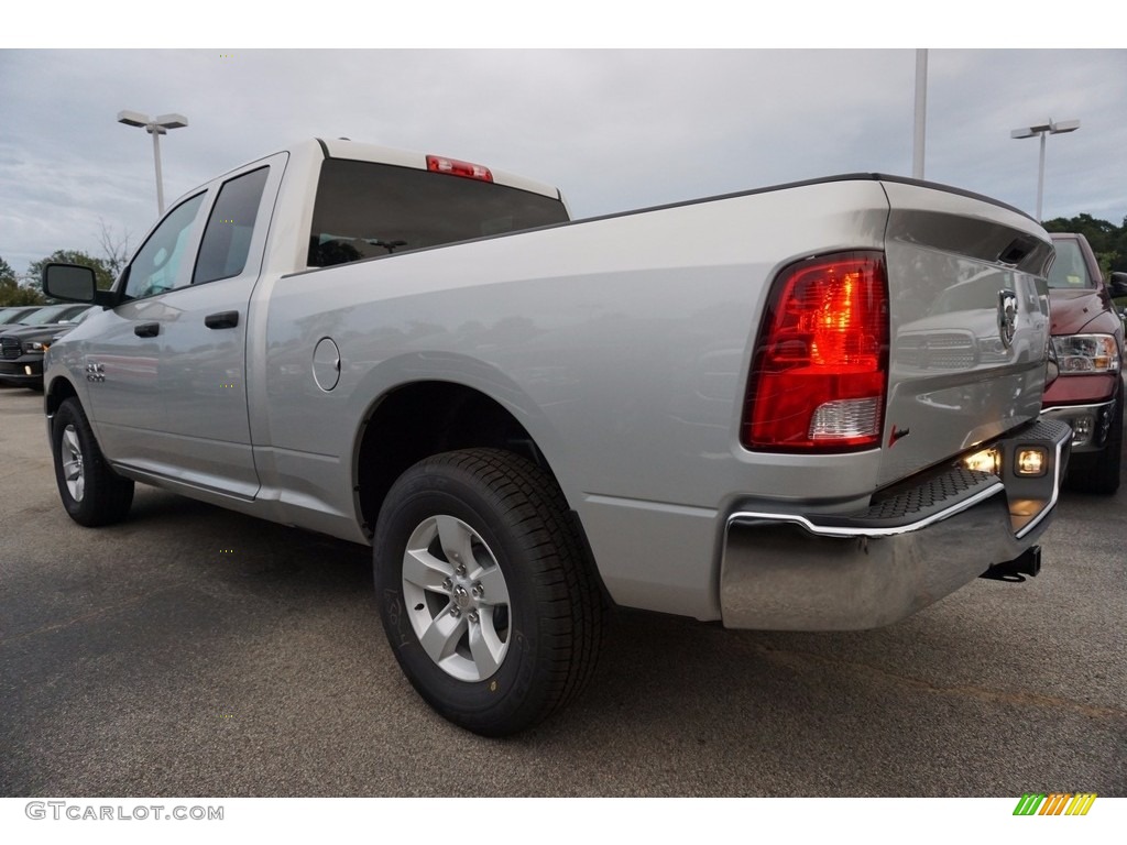 2017 1500 Express Quad Cab - Bright Silver Metallic / Black/Diesel Gray photo #2