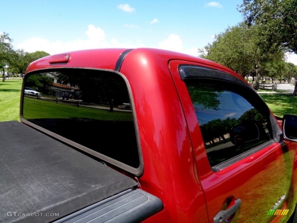 2006 Tacoma Regular Cab - Impulse Red Pearl / Graphite Gray photo #34