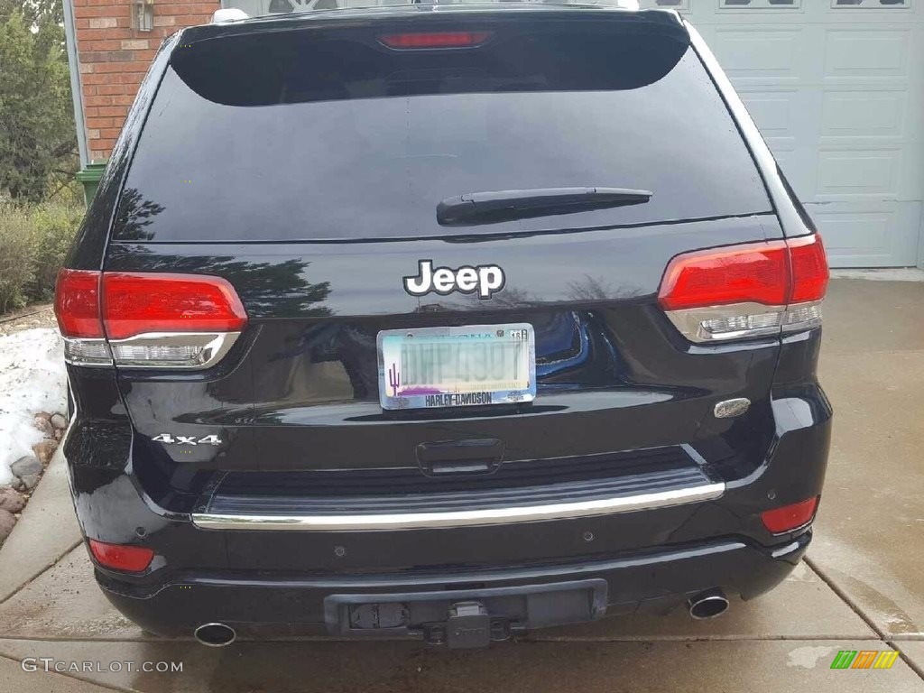 2014 Grand Cherokee Overland 4x4 - Black Forest Green Pearl / Overland Nepal Jeep Brown Light Frost photo #5