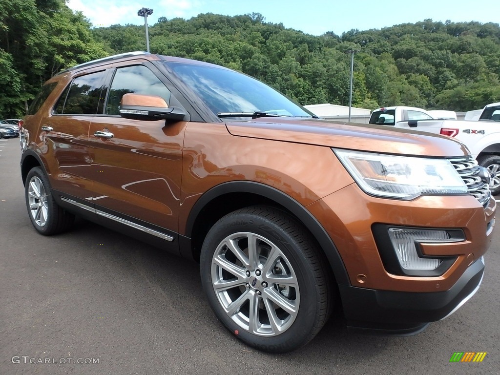 2017 Explorer Limited 4WD - Canyon Ridge / Medium Light Camel photo #2
