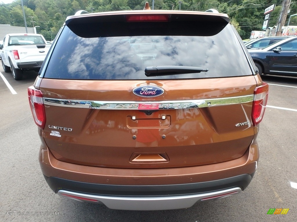 2017 Explorer Limited 4WD - Canyon Ridge / Medium Light Camel photo #5