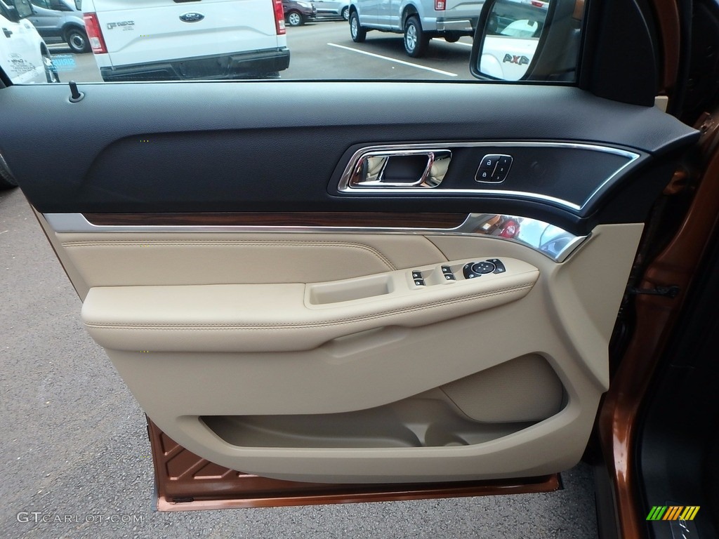 2017 Explorer Limited 4WD - Canyon Ridge / Medium Light Camel photo #11