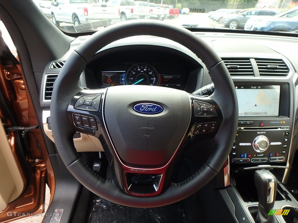 2017 Explorer Limited 4WD - Canyon Ridge / Medium Light Camel photo #13