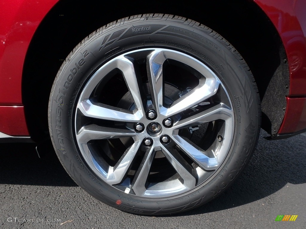 2017 Edge Sport AWD - Ruby Red Metallic / Ebony photo #6