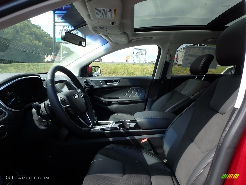 2017 Edge Sport AWD - Ruby Red Metallic / Ebony photo #7
