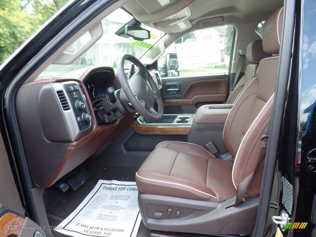 2017 Chevrolet Silverado 3500HD High Country Crew Cab 4x4 Interior Color Photos