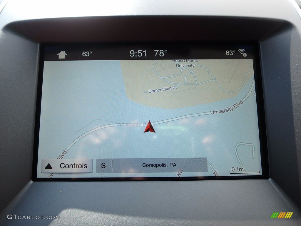 2017 Edge Sport AWD - Ruby Red Metallic / Ebony photo #13