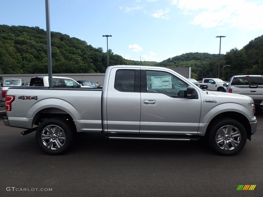 2018 F150 XLT SuperCab 4x4 - Ingot Silver / Earth Gray photo #1