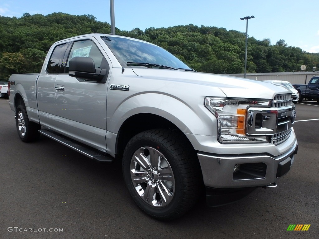 Ingot Silver 2018 Ford F150 XLT SuperCab 4x4 Exterior Photo #122517536
