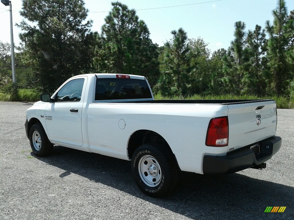 2017 1500 Tradesman Regular Cab 4x4 - Bright White / Black/Diesel Gray photo #3