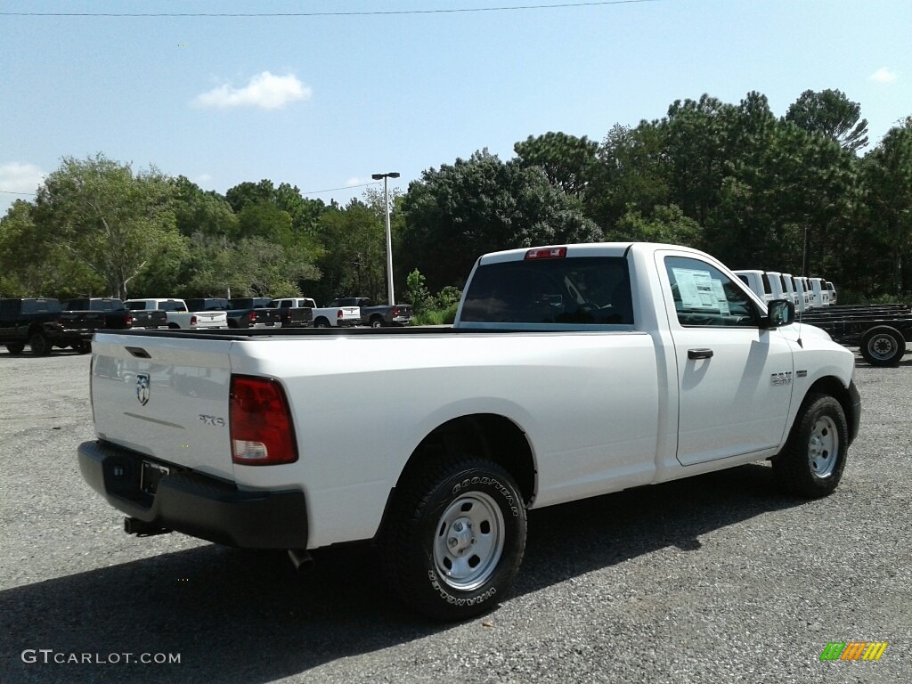 2017 1500 Tradesman Regular Cab 4x4 - Bright White / Black/Diesel Gray photo #5