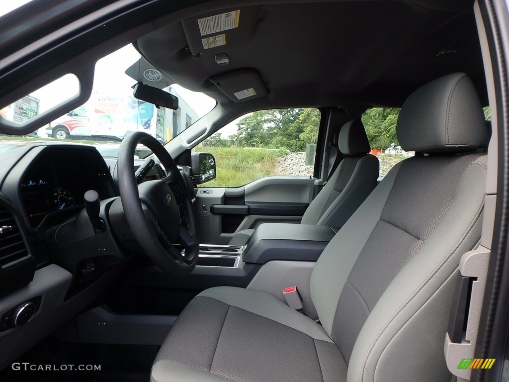 2017 F150 XL SuperCab 4x4 - Lithium Gray / Earth Gray photo #7