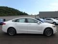 2017 White Platinum Ford Fusion Hybrid SE  photo #1