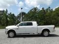  2017 2500 Laramie Longhorn Mega Cab 4x4 Pearl White