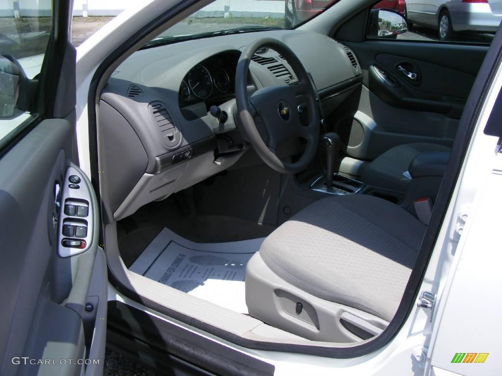 2007 Malibu Maxx LS Wagon - White / Titanium Gray photo #5