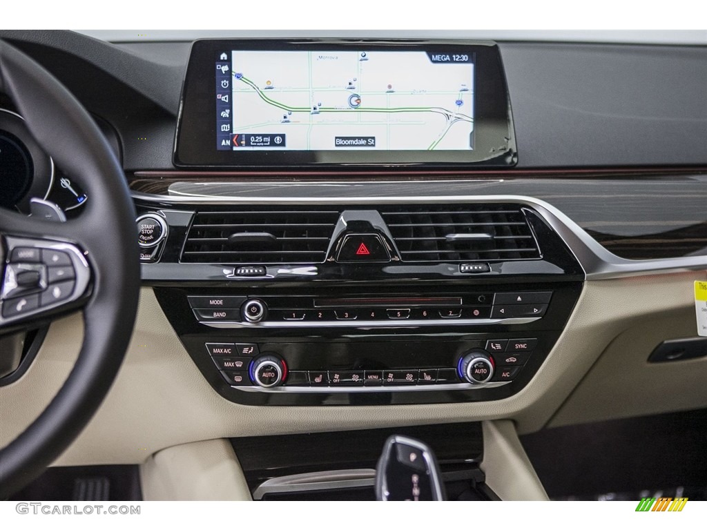 2017 5 Series 530i Sedan - Jet Black / Canberra Beige photo #5
