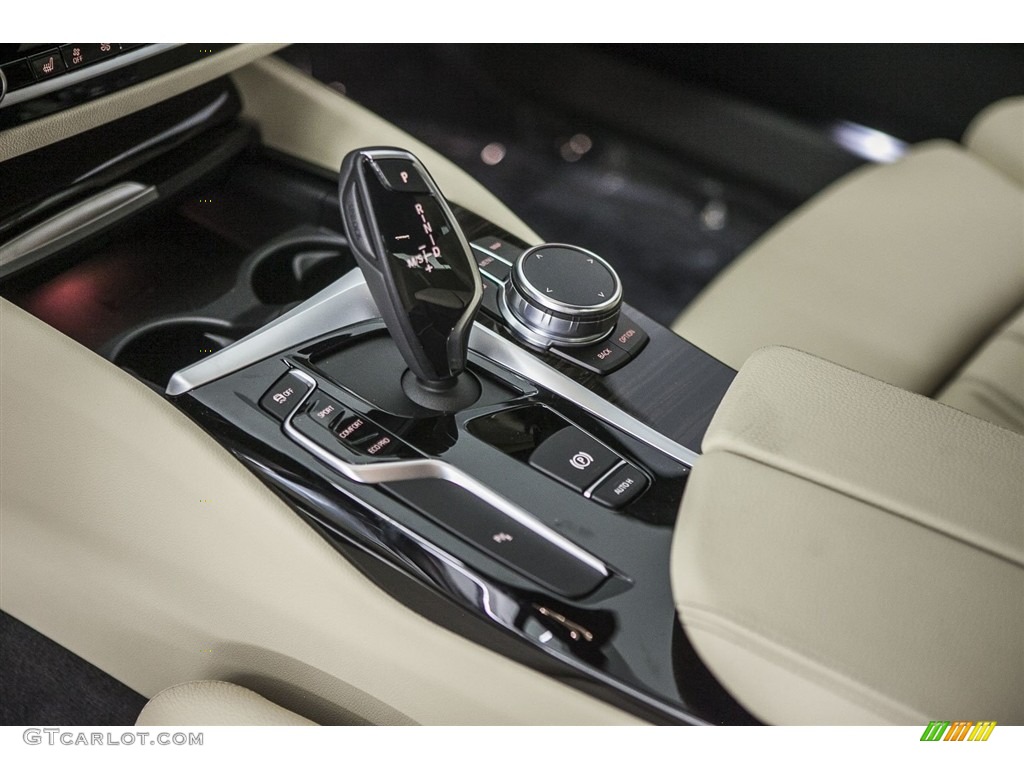 2017 5 Series 530i Sedan - Jet Black / Canberra Beige photo #7