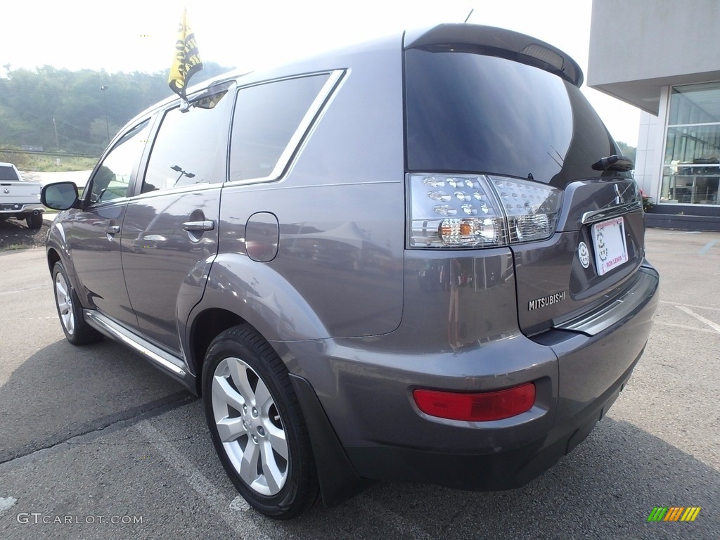 2010 Outlander GT 4WD - Graphite Gray Pearl / Black photo #2
